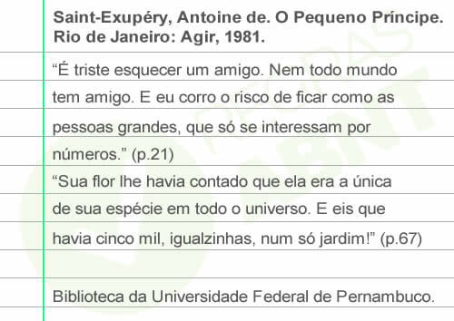 Exemplo de fichamento