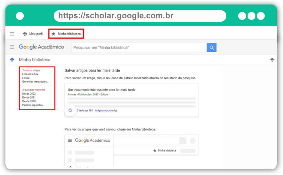 Google acadêmico entrar