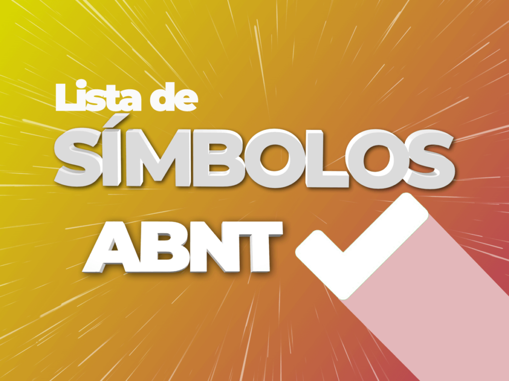 Lista de símbolos